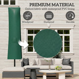 Outsunny Garden Parasol Cover, Waterproof Cantilever Banana Umbrella Protector, 240 x 48/70 cm for 3 m Cantilever Parasol