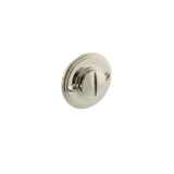 Millhouse Brass Solid Brass Oval WC Turn and Release - Polished Nickel - Each