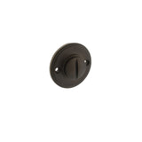 Millhouse Brass Solid Brass Oval WC Turn and Release - Urban Dark Bronze - Each