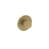 Millhouse Brass Knurled WC Turn and Release on 5mm Slimline Round Rose - Satin Brass - Each