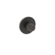 Millhouse Brass Knurled WC Turn and Release on 5mm Slimline Round Rose - Urban Dark Bronze - Each