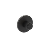 Millhouse Brass Linear WC Turn and Release on 5mm Slimline Round Rose - Matt Black - Each