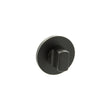 Millhouse Brass WC Turn and Release on 5mm Slimline Round Rose - Matt Black - Each