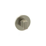 Millhouse Brass WC Turn and Release on 5mm Slimline Round Rose - Satin Nickel - Each