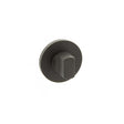 Millhouse Brass WC Turn and Release on 5mm Slimline Round Rose - Urban Dark Bronze - Each