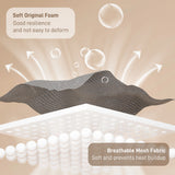 HOMCOM Desk Chair No Wheels, Office Chair with Mesh Back, Lumbar Support, Metal Base for Waiting Room, Conference Room, Dark Grey