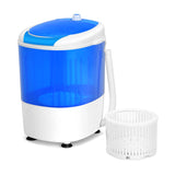 2 in 1 Mini Single Tub Washer Spin Dryer Semi-automatic