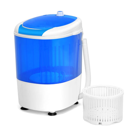 2 in 1 Mini Single Tub Washer Spin Dryer Semi-automatic