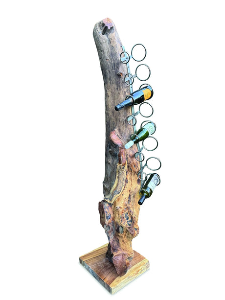 Root Sculpture Wine rack 8 Holder