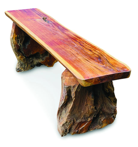 Root Bench No Back 140 cm