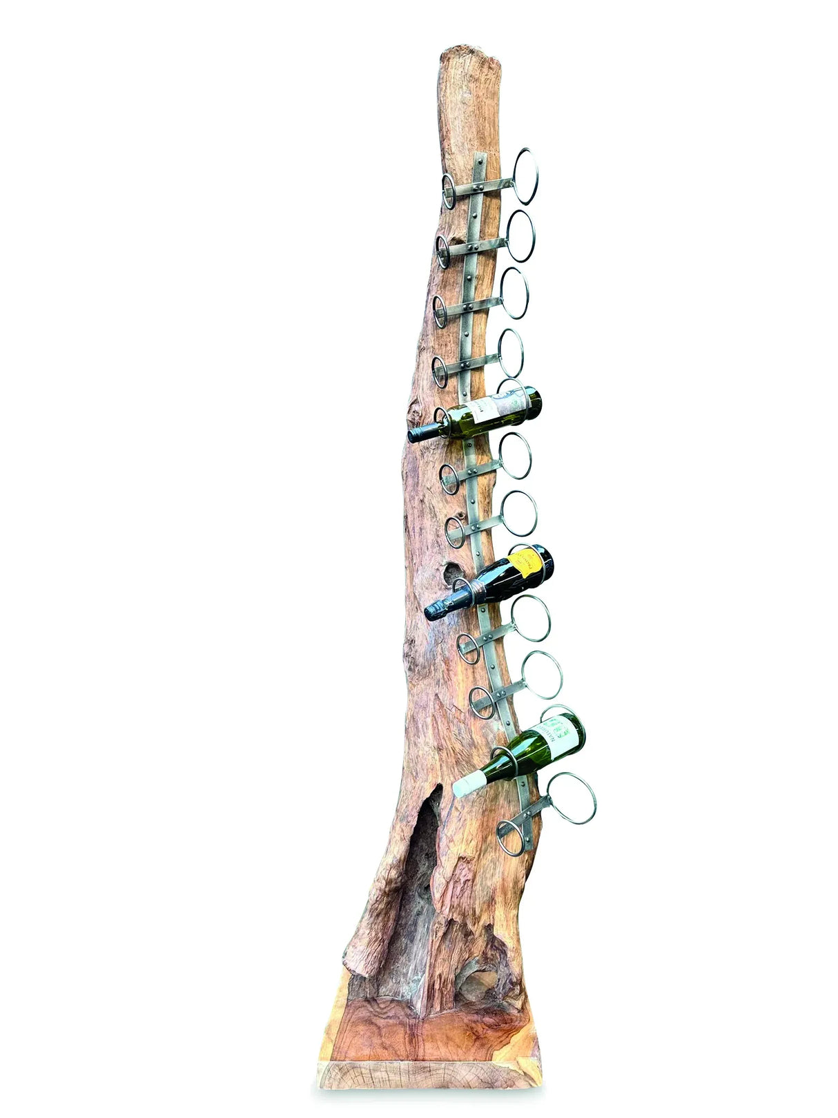 Root Sculpture wine rack 12 holes