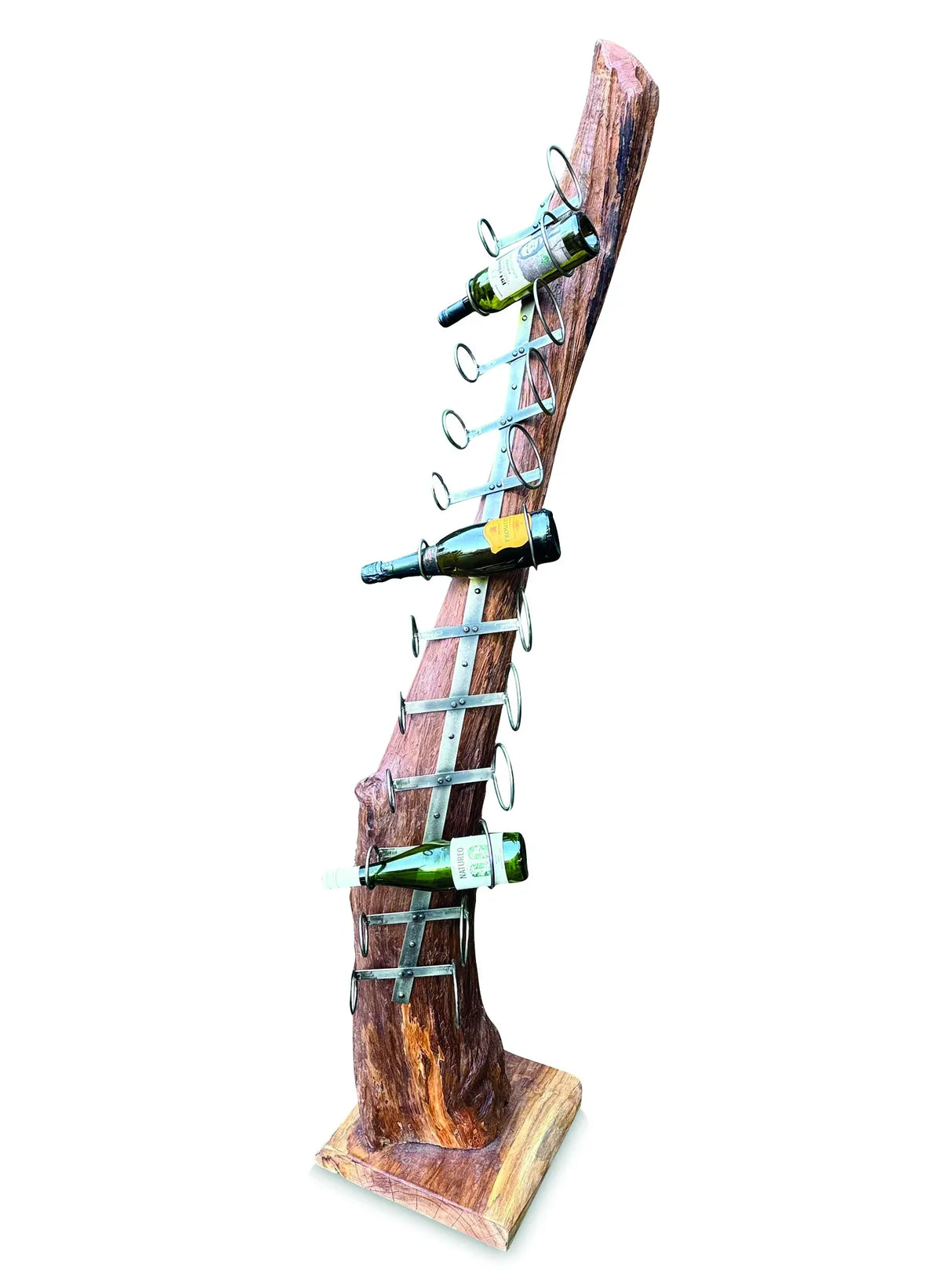 Root Sculpture wine rack 12 holes