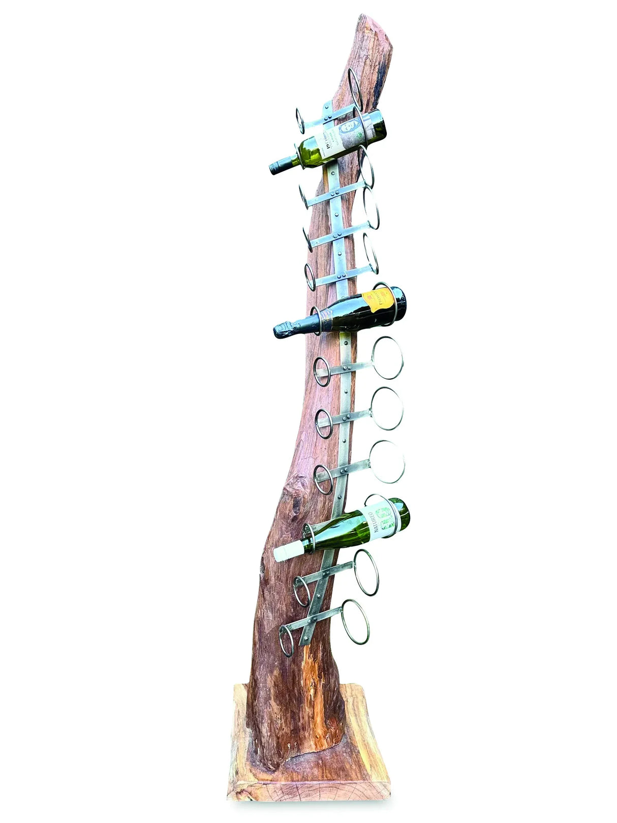 Root Sculpture wine rack 12 holes
