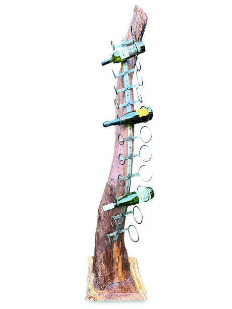 Root Sculpture wine rack 12 holes