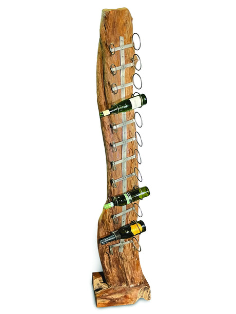 Root Sculpture wine rack 12 holes