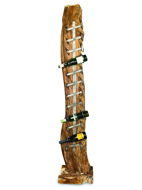 Root Sculpture wine rack 12 holes