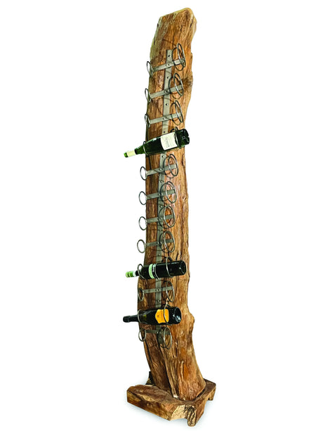 Root Sculpture wine rack 12 holes