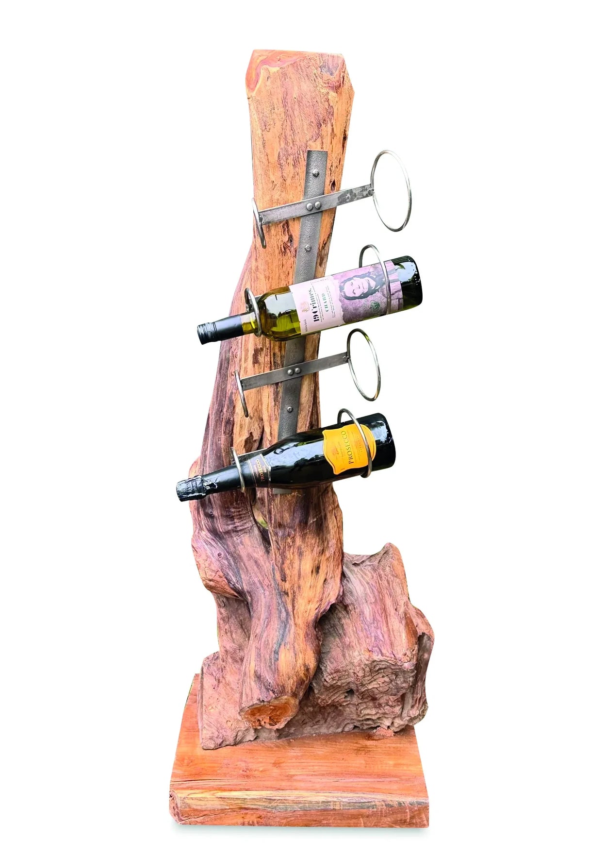 Root Sculpture wine rack 4 holes