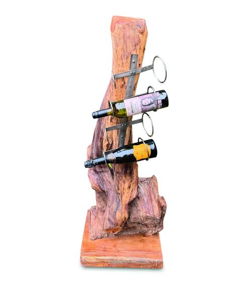 Root Sculpture wine rack 4 holes