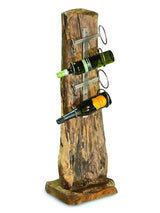 Root Sculpture wine rack 4 holes