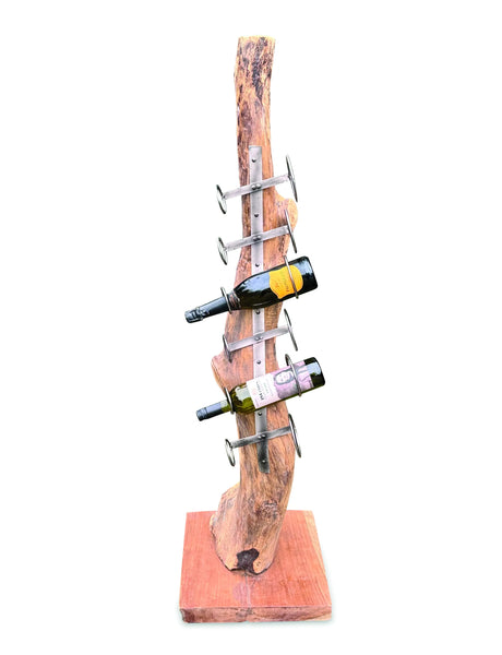Root Sculpture wine rack 6 holes