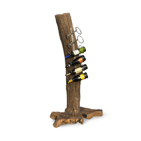 Root Sculpture wine rack 6 holes