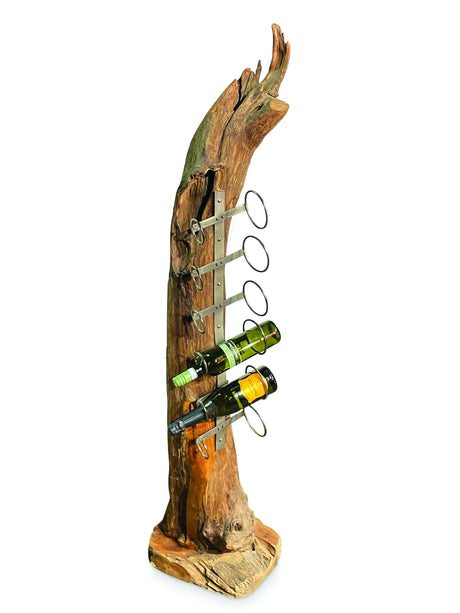 Root Sculpture wine rack 6 holes