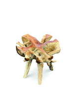 ROOT ROUND DINING TABLE SMALL, WITH 120CM ROUND GLASS