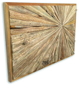 Root rectangle sun wall panel 120x80