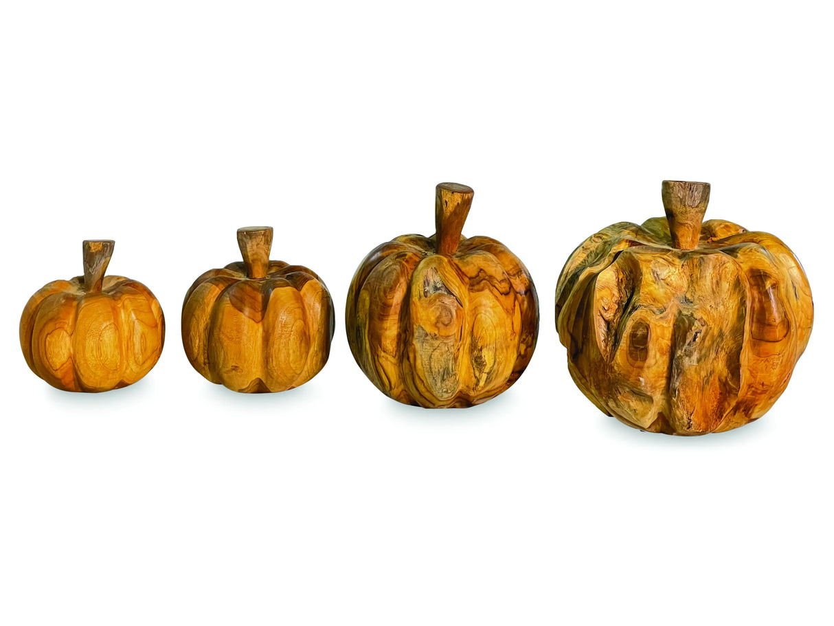 Root pumpkin set of 4