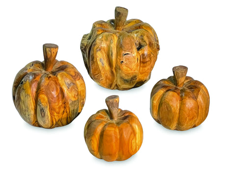 Root pumpkin set of 4