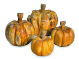 Root pumpkin set of 4