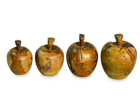 Root apples set of 4