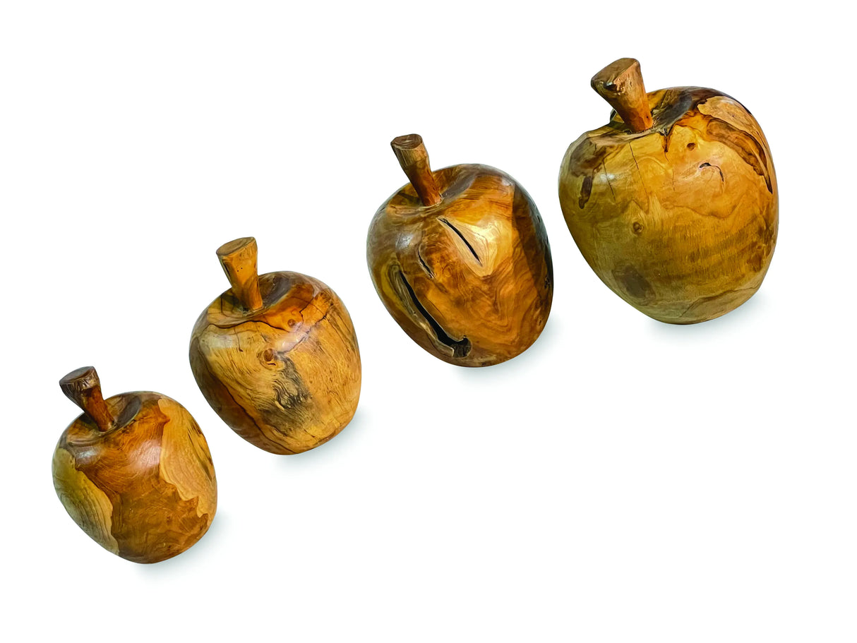 Root apples set of 4