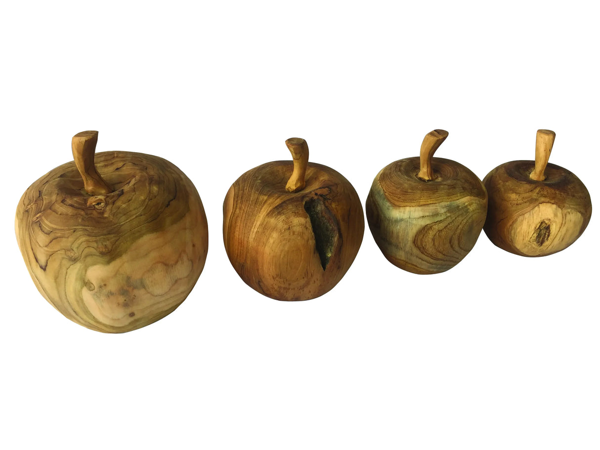 Root apples set of 4