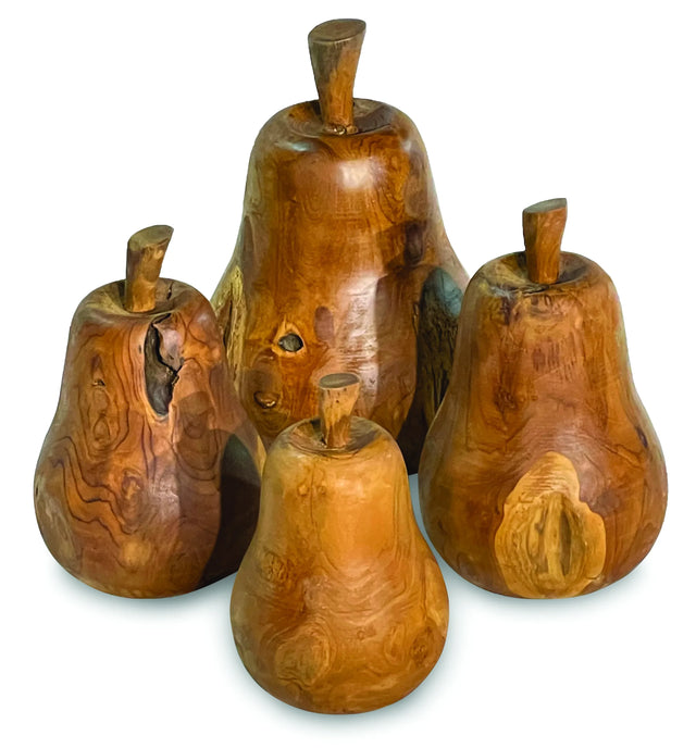 Root pear set of 4