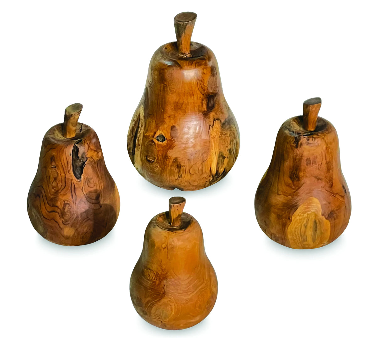 Root pear set of 4