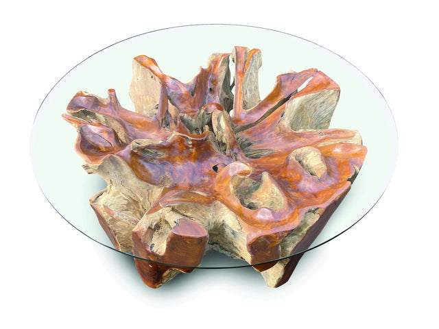 ROOT LOMBOK COFFEE TABLE ROUND LARGE, WITH 110CM ROUND