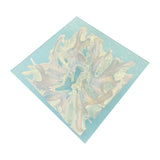 Root Square Lombok Coffee Table Small with 90x90 cm glass