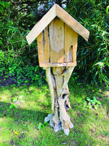 Root Tiki Bird Feeding house