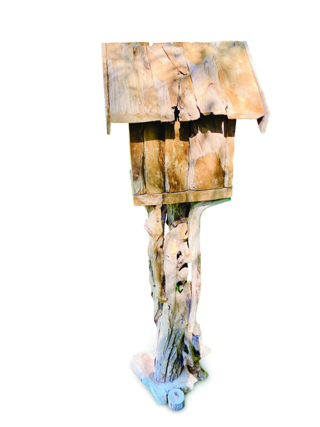 Root Tiki Bird Feeding house