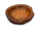 Wooden Rustic Round Table Bowl Mini