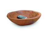 Wooden Rustic Round Table Bowl Mini
