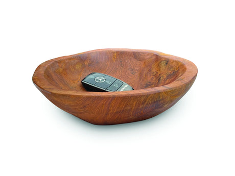 Wooden Rustic Round Table Bowl Mini