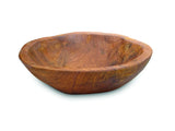 Wooden Rustic Round Table Bowl Mini