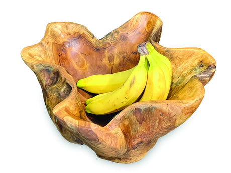 Teak Root Fruit Bowl