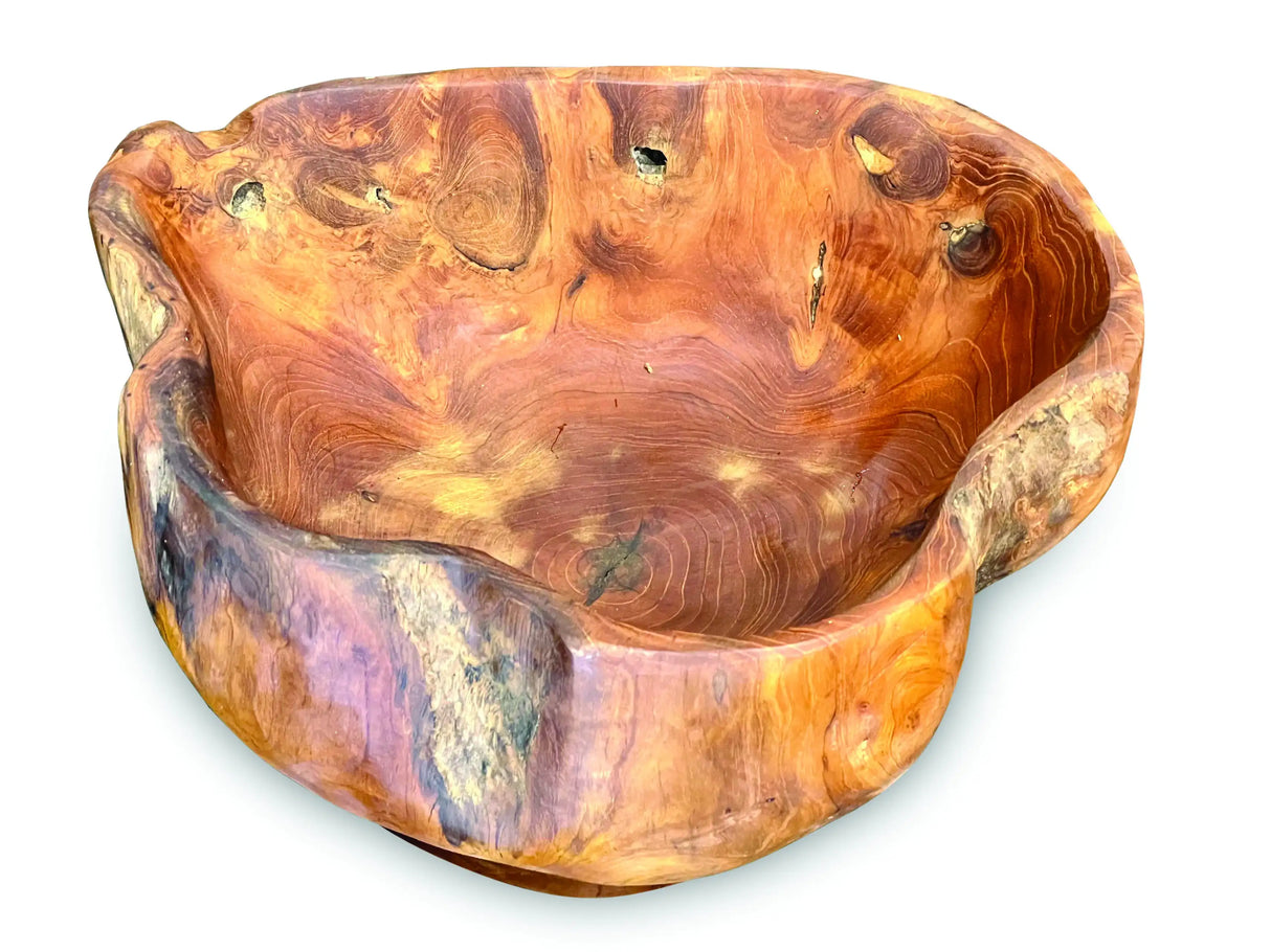 Teak Root Fruit Bowl