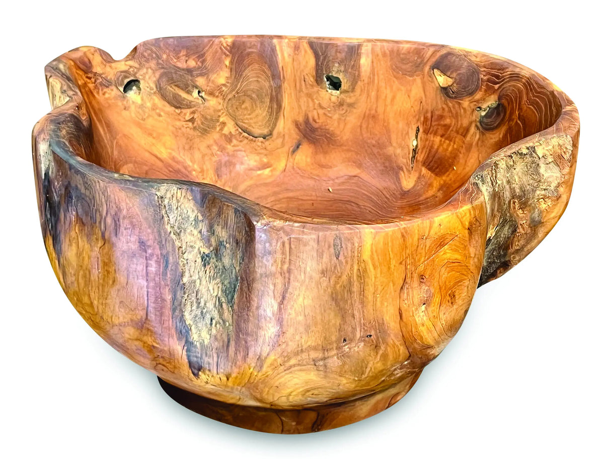 Teak Root Fruit Bowl