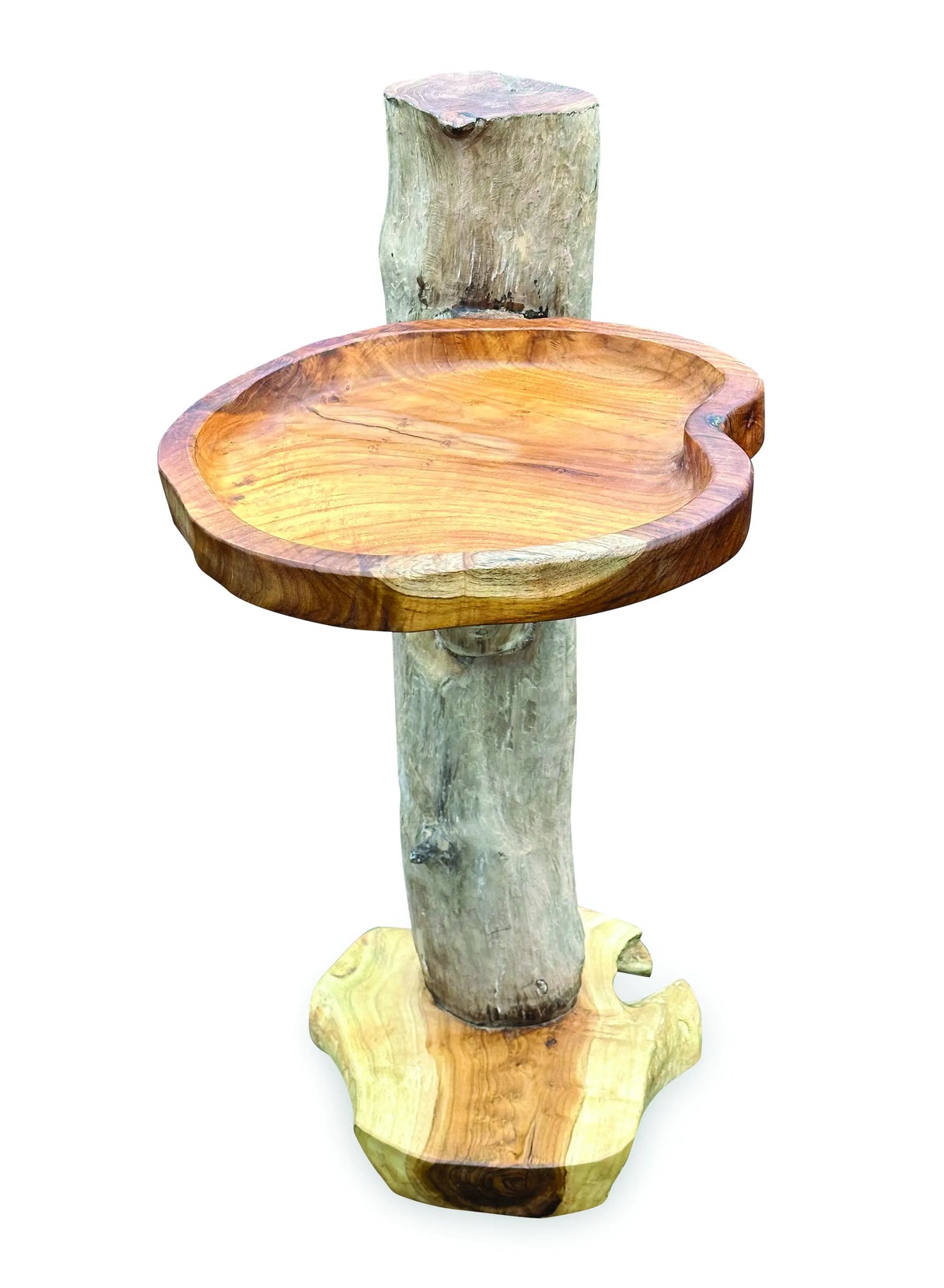 Driftwood Splash Bird Bath