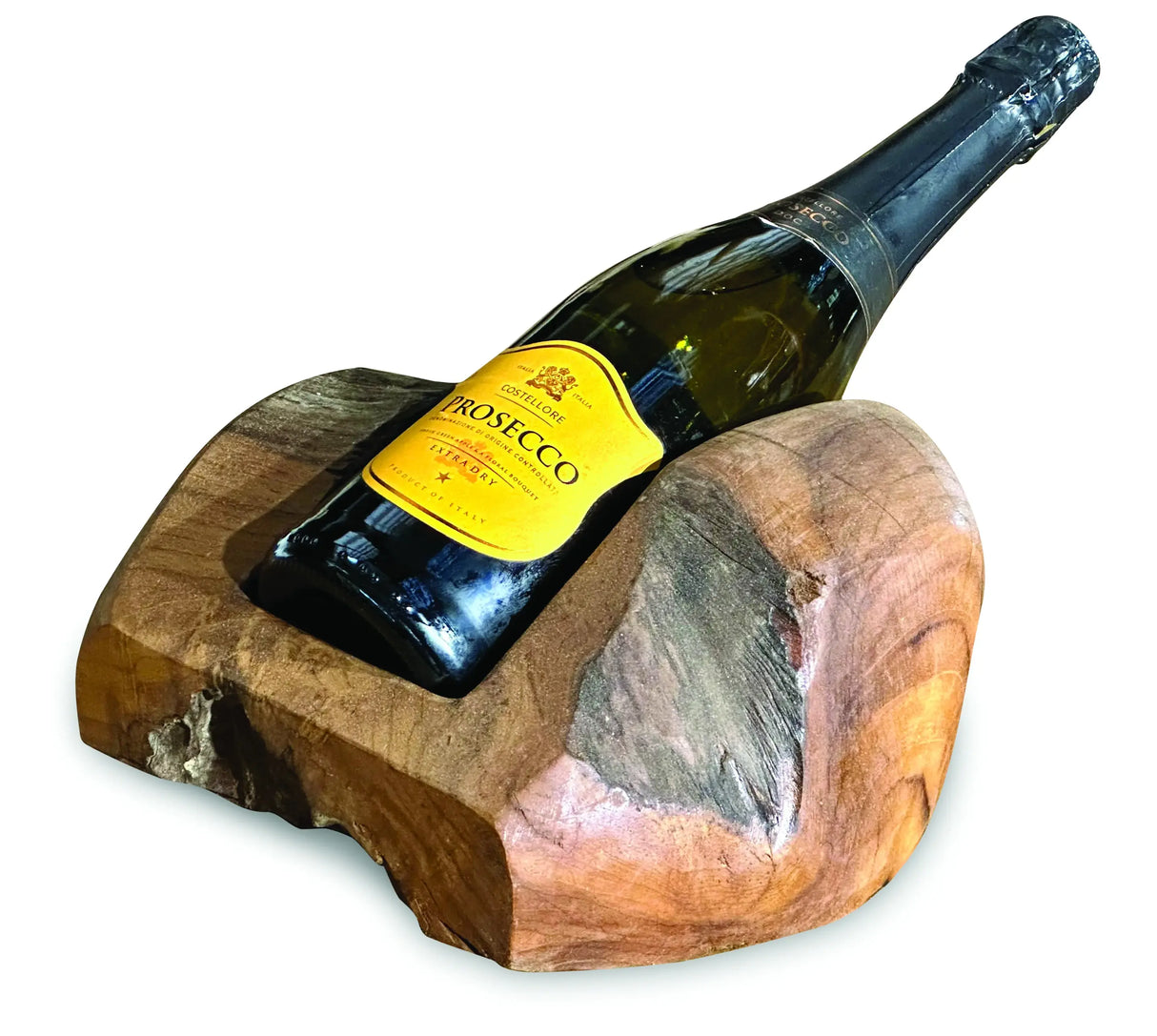 Driftwood wine holder single